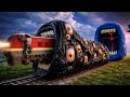Franklin vs Train Eater Monster Attack | Indian Bike Driving 3D