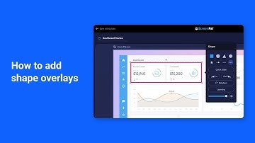 How to add an overlay shape