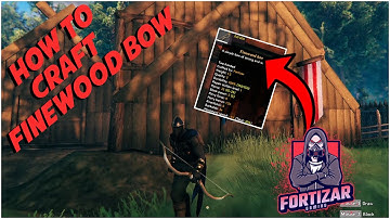 Valheim Game - How to craft the Finewood Bow
