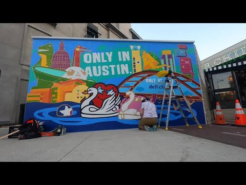 Pediatrics | Dell Children's mural captures the best of Austin | Ascension | Dell Children's