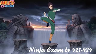 Ninja Exam Level 421 - 424 851K - 865K Naruto Online