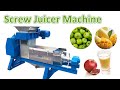 How To Juice In A Screw Juicer Machine?#juicermachine #juice #ginger#grapejuice#vegetablejuice
