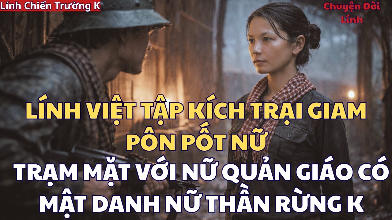 Trinh Sát Việt Tập Kích Trại Giam Pốt Nữ - Trạm Mặt Với Quản Giáo Với Mật Danh NỮ THẦN RỪNG K