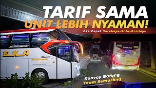 KETIKA HINO RM 280 DIAJAK LARI HINO RK8 ‼️ Trip Armada Terbaru EKA Cepat SR3 | Surabaya-Bumiayu