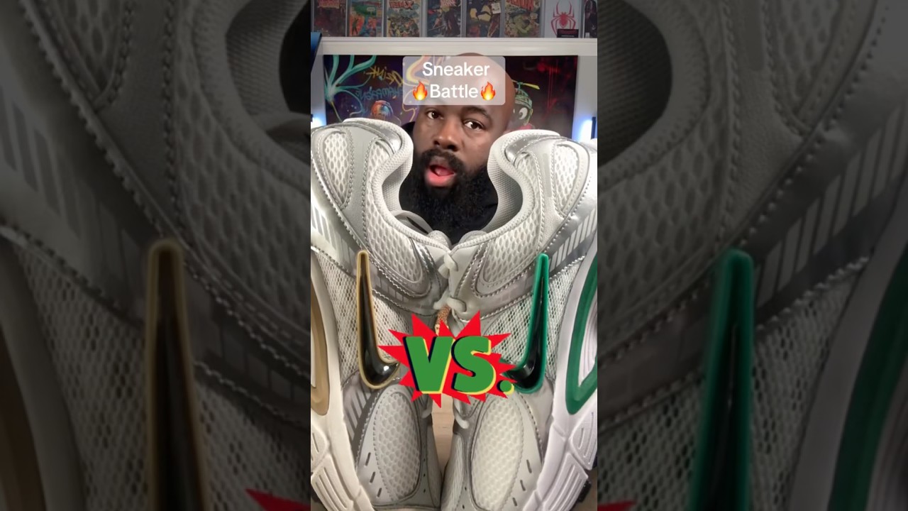 Nike V5 RNR Metallic Pewter VS Nike V5 RNR White Malachite SNEAKER BATTLE 