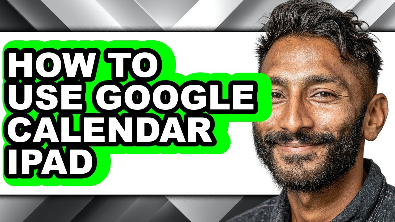 How to Use Google Calendar Ipad - Full Guide - YouTube
