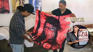 Virgil Ortiz talks about fashion to Martin Sensmeier - The Hub TV series