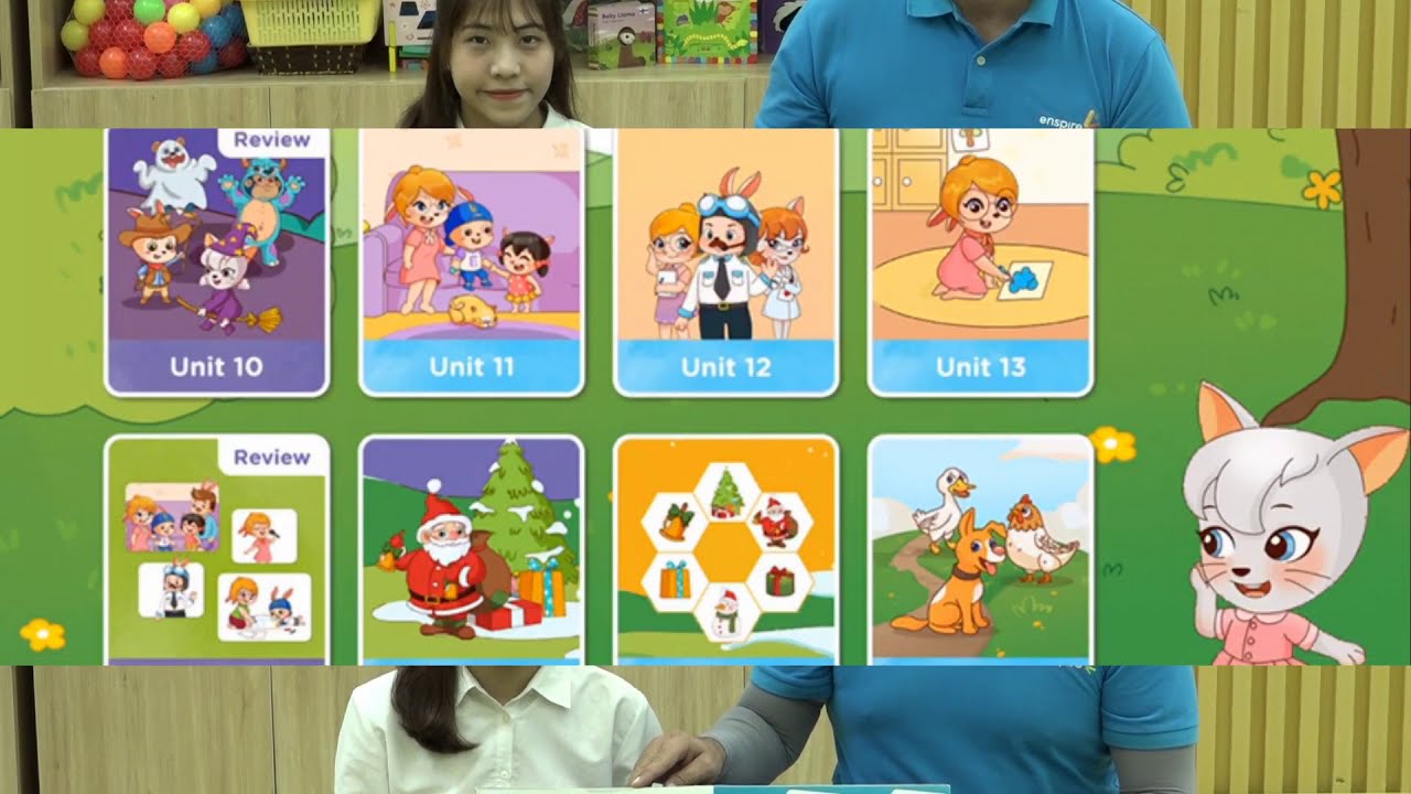 Học tiếng Anh mầm non chủ đề Nghề nghiệp cho bé 4-5 tuổi - My parents jobs | Enspire English