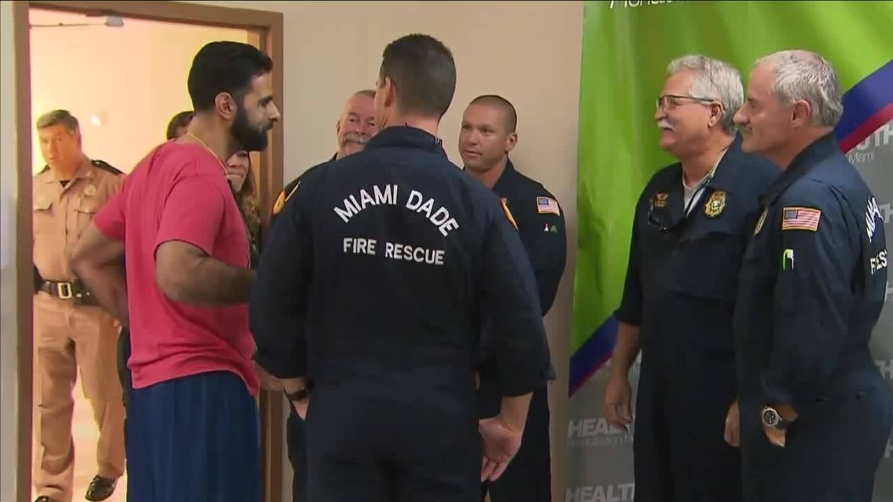 FHP trooper thanks rescuers who saved his life