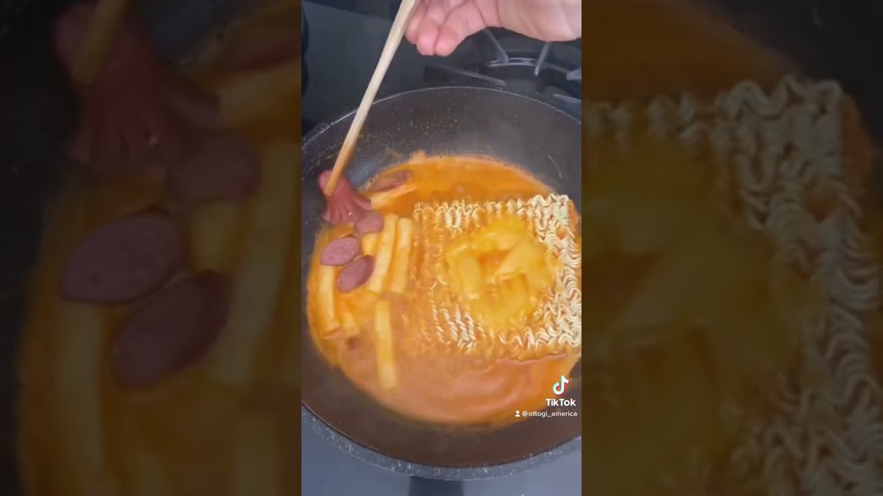 Quick & Easy Rosé Rabokki | Recipe