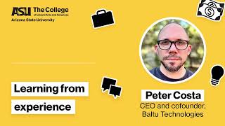 Creating something from nothing with Peter Costa | Learning From Experience