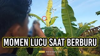 Momen lucu saat berburu di pinggir jalan#burung #ruakruak #pemburu #hunting