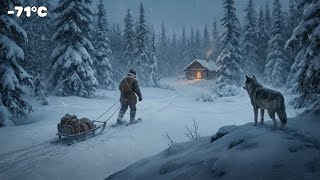 Trapped with Wolves at –71°C! One Man Fights to Reach a Cabin Before Nightfall I Yakutia Survival