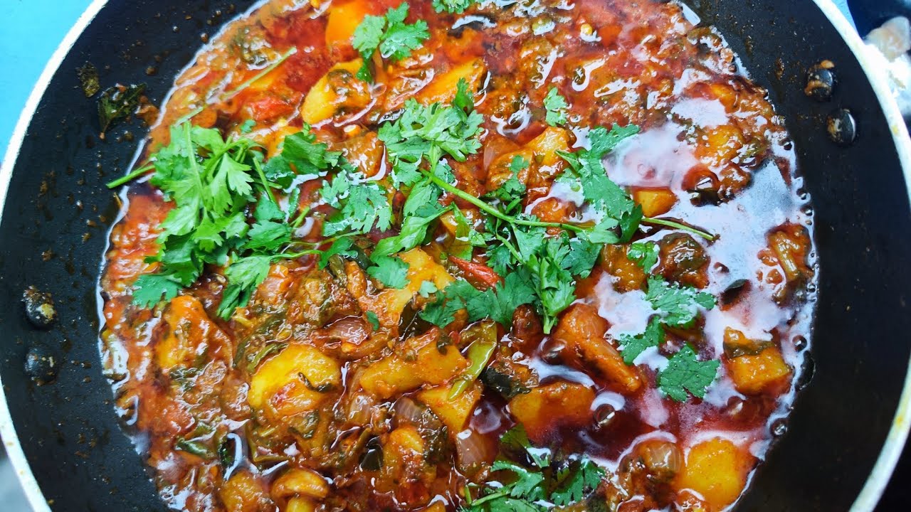 ఈ చుక్కకూర ఆలుగడ్డ కూర ట్రై చేస్తే ఫేవరెట్ అయిపోతుంది 😍