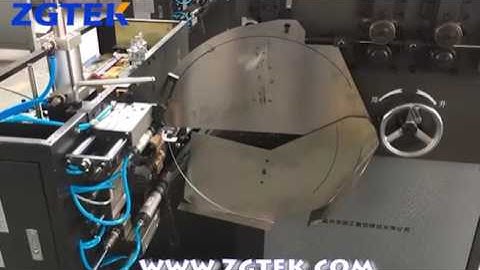 ZGTEK: Automatic ring making and welding machine to weld big rings