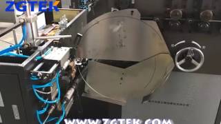 ZGTEK: Automatic ring making and welding machine to weld big rings