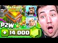 14.000 GEMS für 100€ KAUFEN! 🤑 Clash of Clans Pay2Win #4