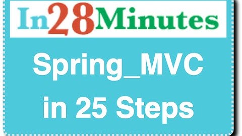 Spring MVC and Bootstrap Tutorial