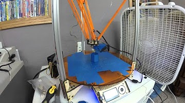 DeltaPrintr Labyrinth Gift Box Lid printing