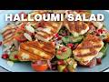 Grilled  Halloumi Salad Recipe