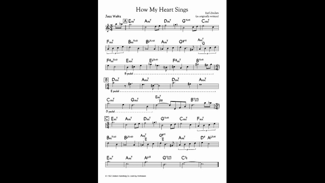 Plamen Petrov - How my Heart Sings (Earl Zindars)