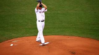 Rex Sox vs. Cleveland at Fenway, August 5, 2010, Matsuzaka on the Mound (Close View)
