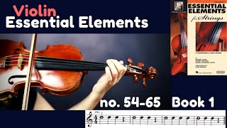 [Essential Elements Violin] Book 1. #54-#65 Net Worth