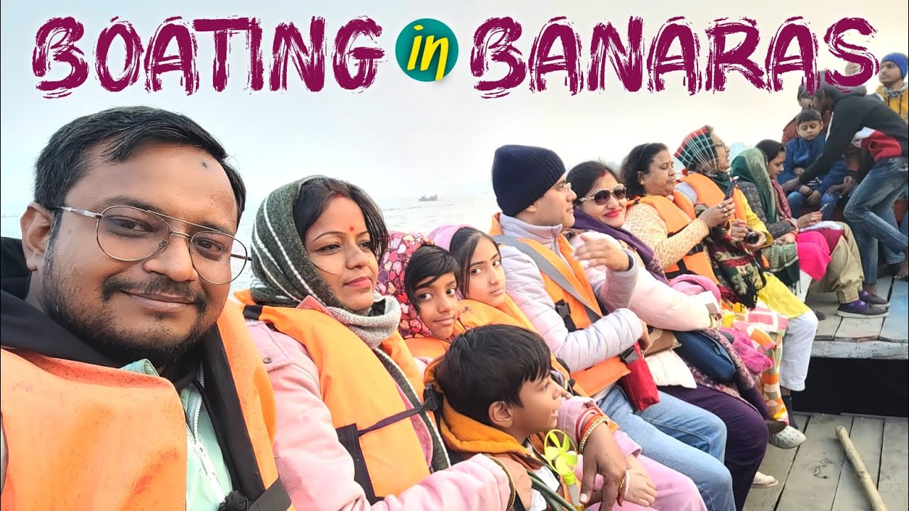 Boating in Banaras| वाराणसी (काशी) में नौका विहार | #trending #viral 