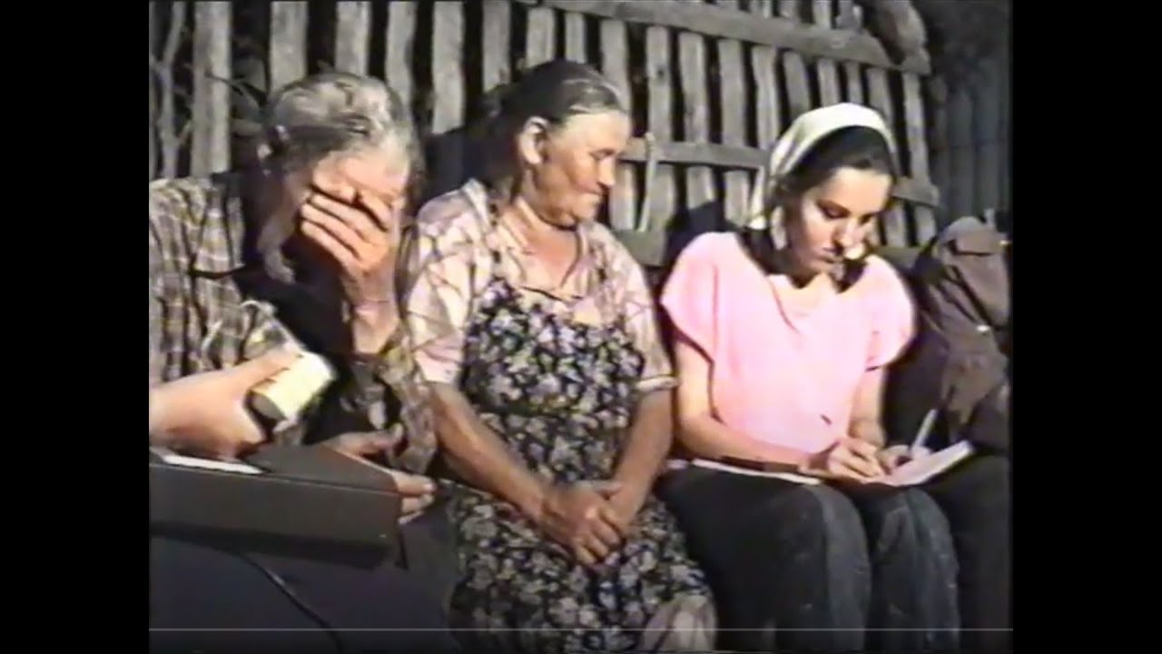 Фольклорная экспедиция 1992г-хут.Юткино,Сантырский.