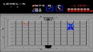 The Legend of Zelda (NES) Walkthrough - Level 8 (The Lion)
