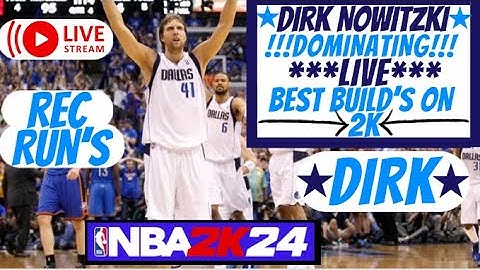 (ALL-TIME MAV’S) & THE BEST NBA2K24 REC PLAYER/BUILD