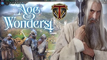Age of Wonders 4 | Lord of the Rings Thematic PVP - Saruman & URUK-HAI RETURN!