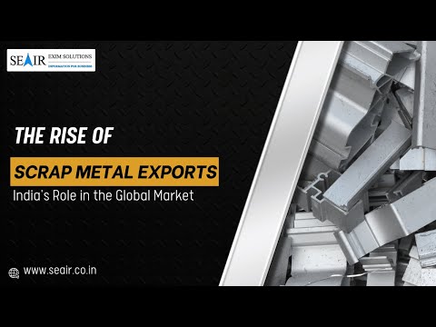 The Rise of Scrap Metal Exports: India's Role in the Global Market