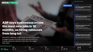 Novastream 247   Your Daily Edge In Markets U0026 Financial