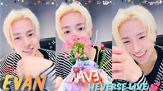 [MULTI SUB] EVAN FIRST WEVESE LIVE 🥳 🥰💖 (05.18.26) Hiiii💕 #weverselive #weverse #evan screenshot 3