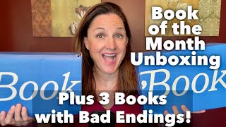 Book of the Month Unboxing + 3 Books with the Worst Endings Reviewed - Book of the Month Coupon Code