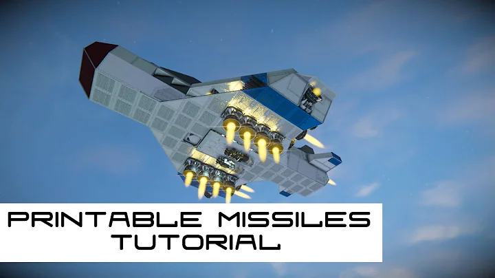 Space Engineers - HOW TO BUILD  PRINTABLE AI MISSILE - Automatons Tutorial - DayDayNews