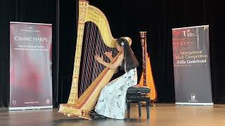 9th Félix Godefroid International Harp Competition JeuneTalent Category 1stPrize JulianaZiling Huang