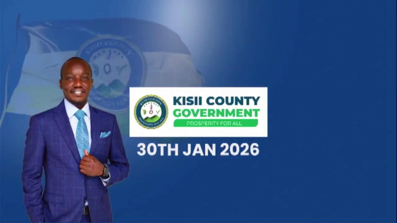 Live||Laying Foundation Stone for Nyambera Modern Market, Kisii County