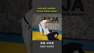 Judo gold medalist throws Aikido master