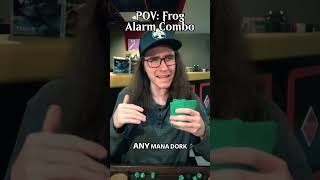 POV: FROG ALARM COMBO | Magic: The Gathering | #shorts #edh #mtg #commander