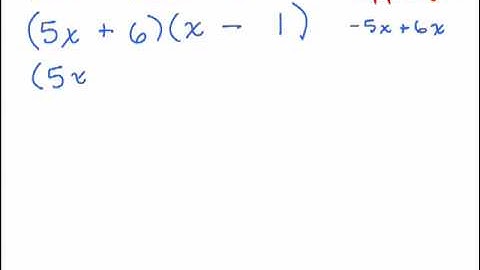 Factoring 8-Trinomials Part 1-Trial Factors