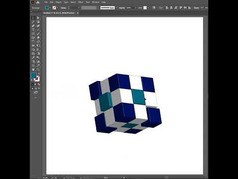 How to Create Extruded Cubes using Adobe illustrator