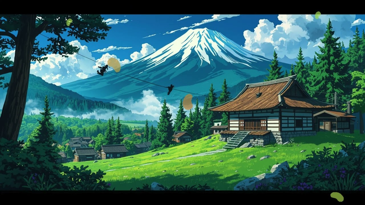 Naruto Lofi 🍃 Traditional Japanese Lofi Hip Hop Mix [Shinobi Study Session]