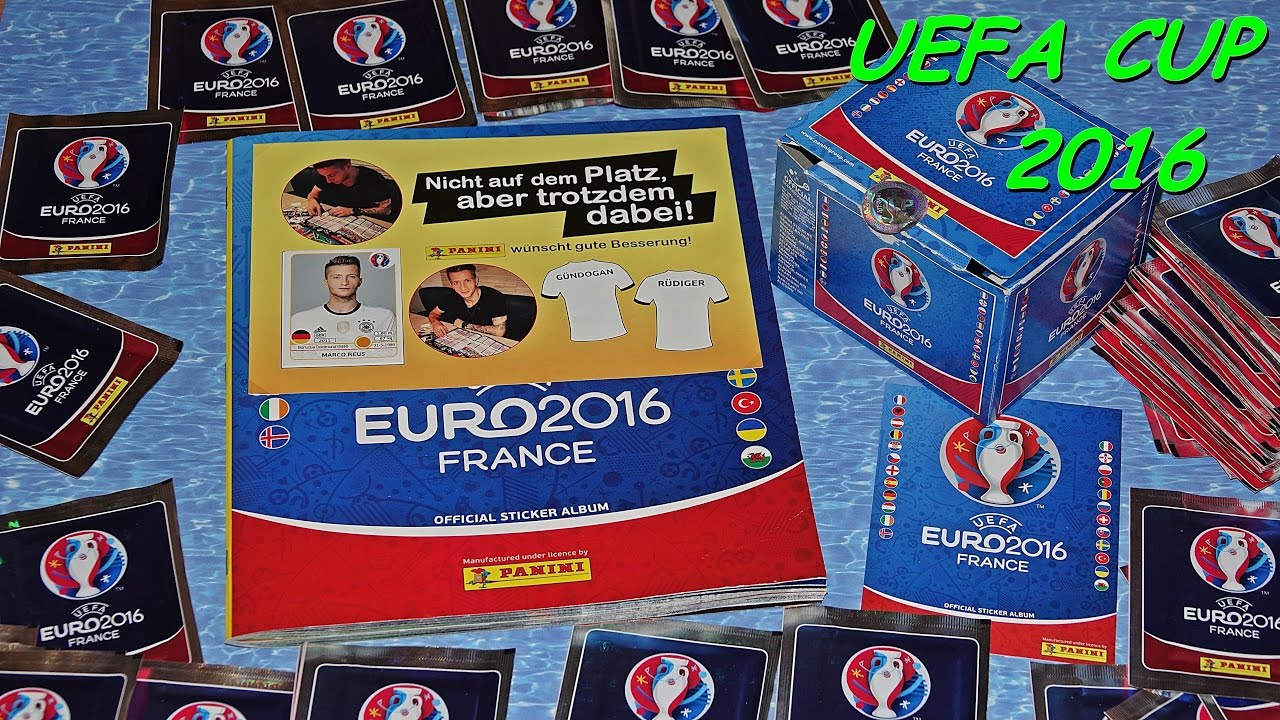 PANINI STICKER UEFA CUP 2016 new sticker for Panini UPDATE  Album