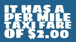 What is the starting taxi fare in Abilene, TX?