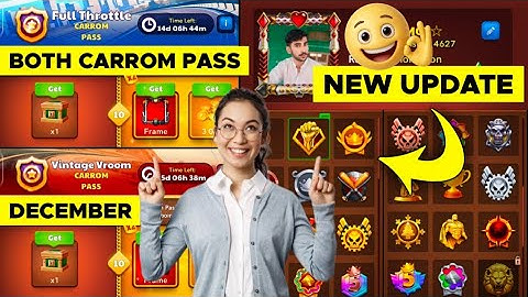 Carrom Pool New Updates | Next Month Double Carrom Pass First Look | Jamot Gaming 