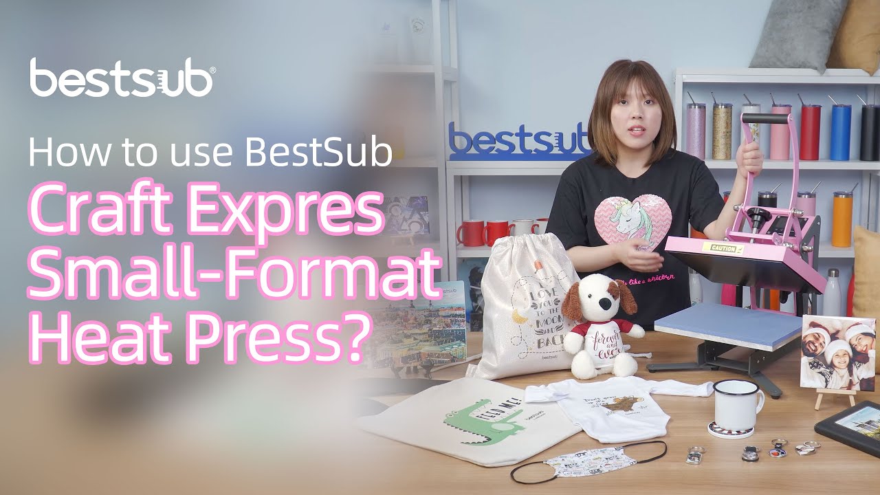 How to Use Craft Express SmallFormat Heat Press? Introduction