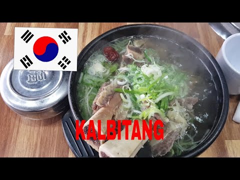 Bahasa Korea Sup Iga Sapi