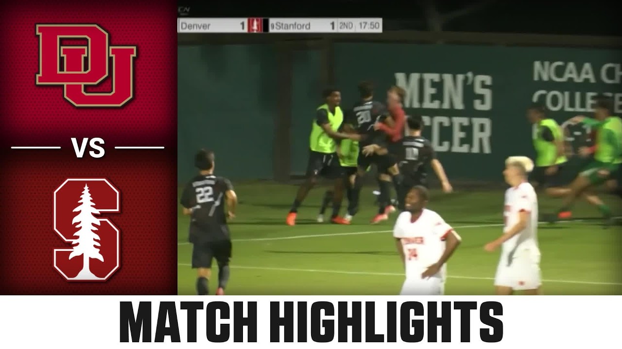 Denver vs. Stanford Match Highlights | 2026 ACC Men's Soccer